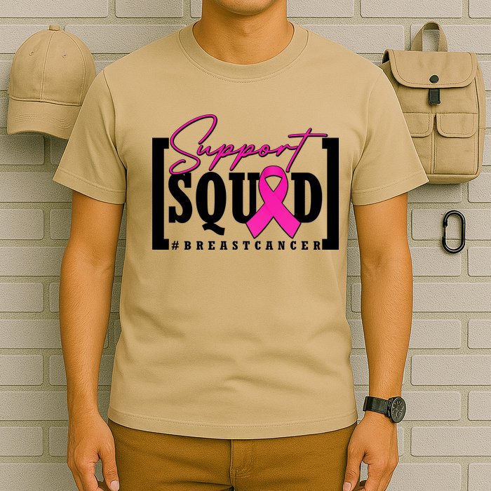 Support Squad #Breast Cancer Awareness Warrior T-Shirt
