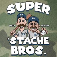 Super Stache Bros Legacy Tie Dye Trucker Hat