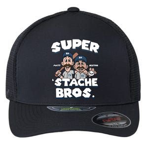 Super Stache Bros Flexfit Unipanel Trucker Cap