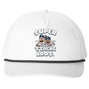 Super Stache Bros Snapback Five-Panel Rope Hat