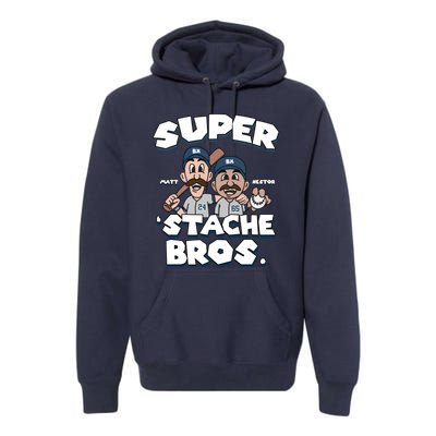 Super Stache Bros Premium Hoodie