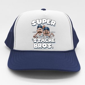 Super Stache Bros Trucker Hat