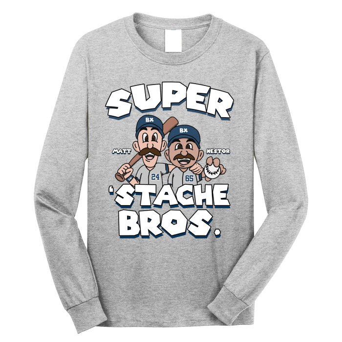 Super Stache Bros Long Sleeve Shirt