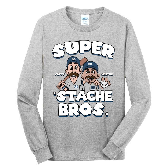 Super Stache Bros Tall Long Sleeve T-Shirt