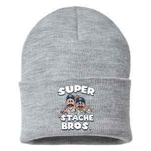 Super Stache Bros Sustainable Knit Beanie