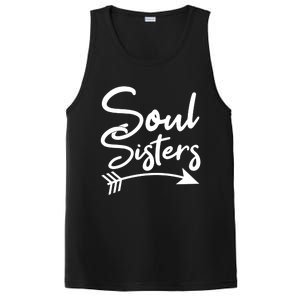 Soul Sisters Best Friends Matching Mothers Day Mom Bff Great Gift PosiCharge Competitor Tank