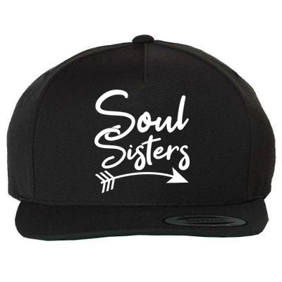 Soul Sisters Best Friends Matching Mothers Day Mom Bff Great Gift Wool Snapback Cap