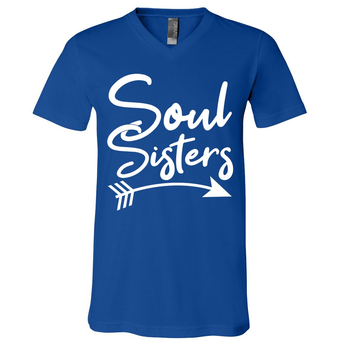 Soul Sisters Best Friends Matching Mothers Day Mom Bff Great Gift V-Neck T-Shirt
