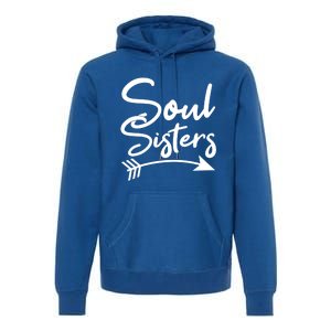 Soul Sisters Best Friends Matching Mothers Day Mom Bff Great Gift Premium Hoodie