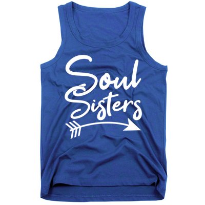 Soul Sisters Best Friends Matching Mothers Day Mom Bff Great Gift Tank Top