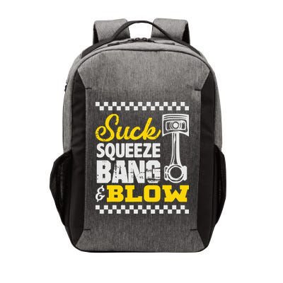 Suck Squeeze Bang Blow Car Lovers Vector Backpack