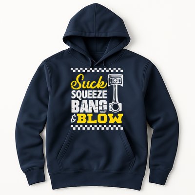 Suck Squeeze Bang Blow Car Lovers Hoodie