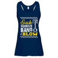 Suck Squeeze Bang Blow Car Lovers Ladies Essential Flowy Tank