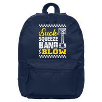 Suck Squeeze Bang Blow Car Lovers 16 in Basic Backpack