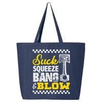 Suck Squeeze Bang Blow Car Lovers 25L Jumbo Tote