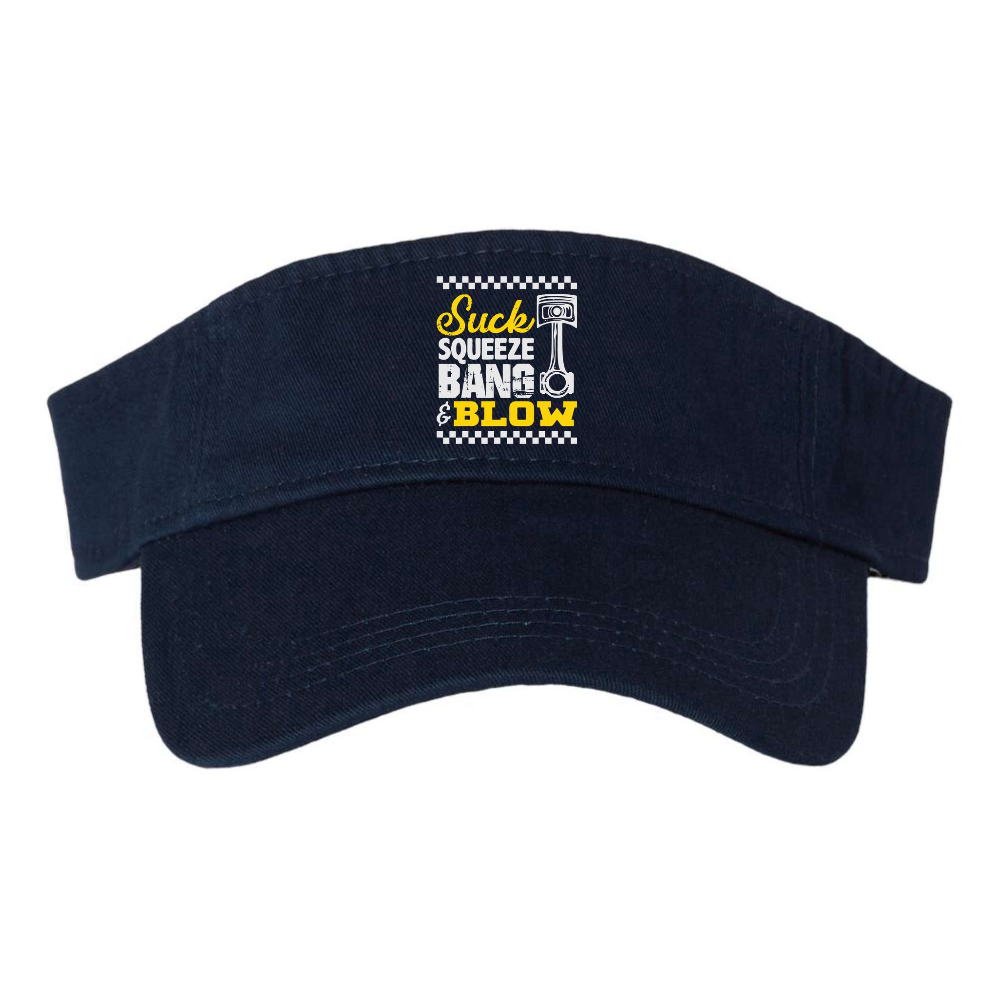 Suck Squeeze Bang Blow Car Lovers Visor