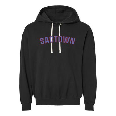 Sactown Sacramento Basketball Garment-Dyed Fleece Hoodie