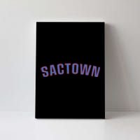 Sactown Sacramento Basketball Canvas