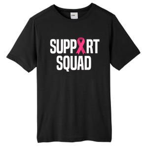 Support Squad Breast Cancer Awareness Ribbon Tall Fusion ChromaSoft Performance T-Shirt