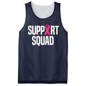 Support Squad Breast Cancer Awareness Ribbon Mesh Reversible Basketball Jersey Tank