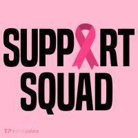 Support Squad Breast Cancer Awareness Ribbon Baby Bodysuit