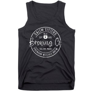 Salem Sisters Brewing Co Witch Brew Company Funny Witch Hall Tank Top