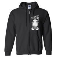 Spooky Spirit Board Halloween Costume Funny and Mysterious Full Zip Hoodie