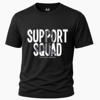 Support Squad Brain Cancer Awareness Cooling Performance Crew T-Shirt