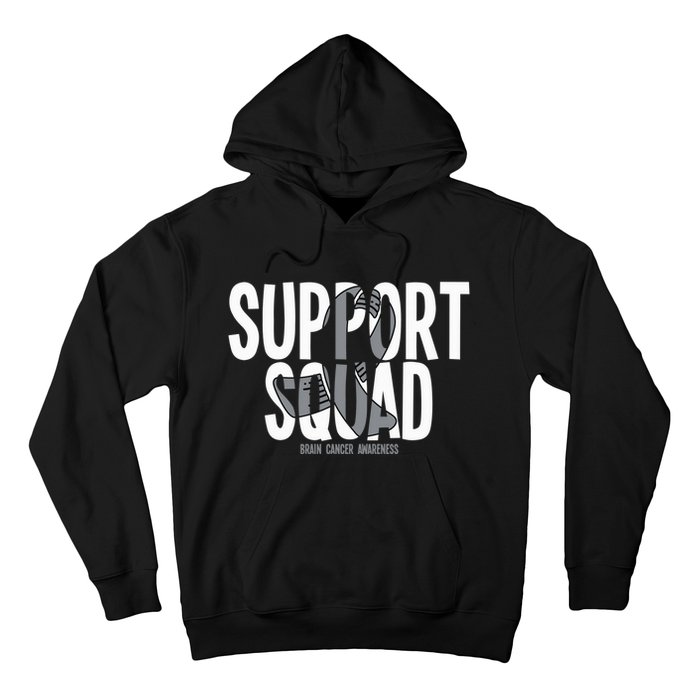 Support Squad Brain Cancer Awareness Hoodie