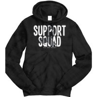 Support Squad Brain Cancer Awareness Tie Dye Hoodie