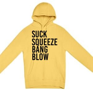 Suck Squeeze Bang Blow Funny Mechanic Car Piston Engine Gift Premium Pullover Hoodie