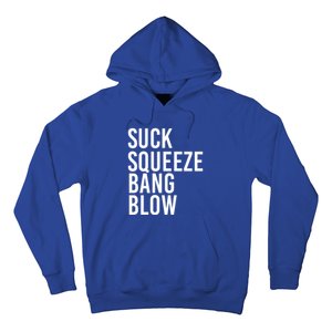 Suck Squeeze Bang Blow Funny Mechanic Car Piston Engine Gift Hoodie