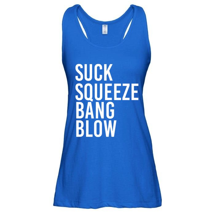 Suck Squeeze Bang Blow Funny Mechanic Car Piston Engine Gift Ladies Essential Flowy Tank