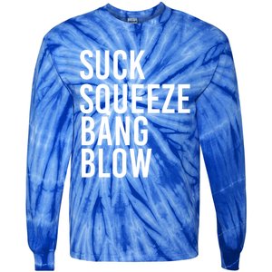 Suck Squeeze Bang Blow Funny Mechanic Car Piston Engine Gift Tie-Dye Long Sleeve Shirt