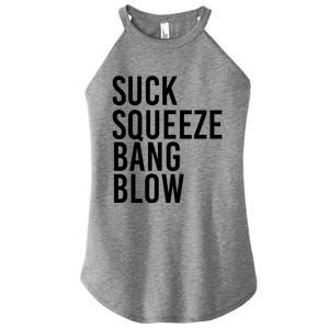 Suck Squeeze Bang Blow Funny Mechanic Car Piston Engine Gift Women's Perfect Tri Rocker Tank