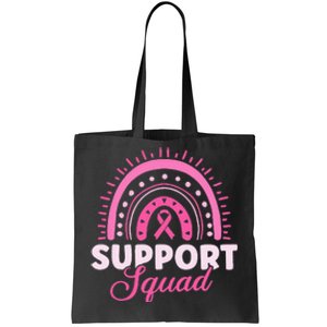 Support Squad Breast Cancer Warrior Tote Bag