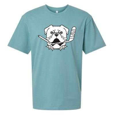 Shoresy Sudbury Bulldogs Logo Sueded Cloud Jersey T-Shirt