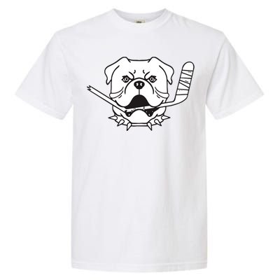 Shoresy Sudbury Bulldogs Logo Garment-Dyed Heavyweight T-Shirt