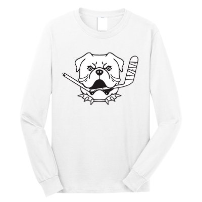 Shoresy Sudbury Bulldogs Logo Long Sleeve Shirt