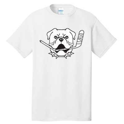 Shoresy Sudbury Bulldogs Logo Tall T-Shirt