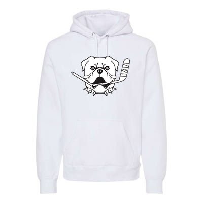 Shoresy Sudbury Bulldogs Logo Premium Hoodie