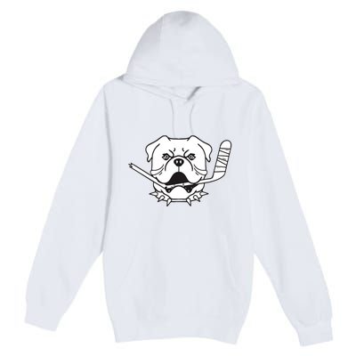 Shoresy Sudbury Bulldogs Logo Premium Pullover Hoodie