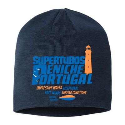 Supertubos Surf Break Peniche Portugal Sustainable Beanie