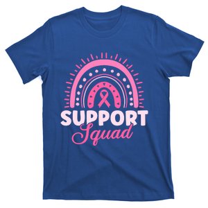 Support Squad Breast Cancer Warrior Funny Gift T-Shirt