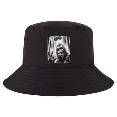 Sasquatch Selfie Big Foot Rock On Ufo Alien Cool Comfort Performance Bucket Hat
