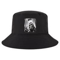 Sasquatch Selfie Big Foot Rock On Ufo Alien Cool Comfort Performance Bucket Hat