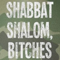 Shabbat Shalom Bitches Funny Jewish Jew Shabbos Legacy Tie Dye Trucker Hat