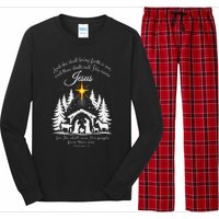 She Shall Bring Forth A Son Jesus Christmas 2024 Long Sleeve Pajama Set