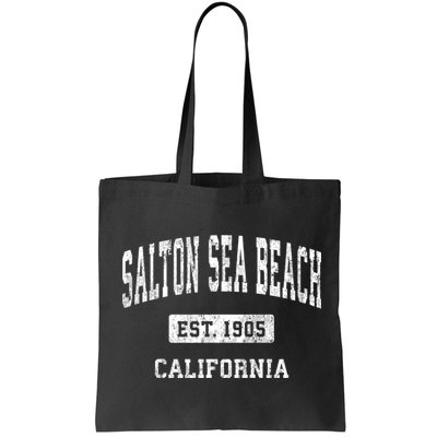 Salton Sea Beach California Ca Vintage Athletic Bag