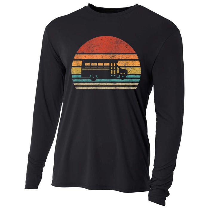 Short School Bus Design For A Skoolie Owner Cooling Performance Long Sleeve Crew